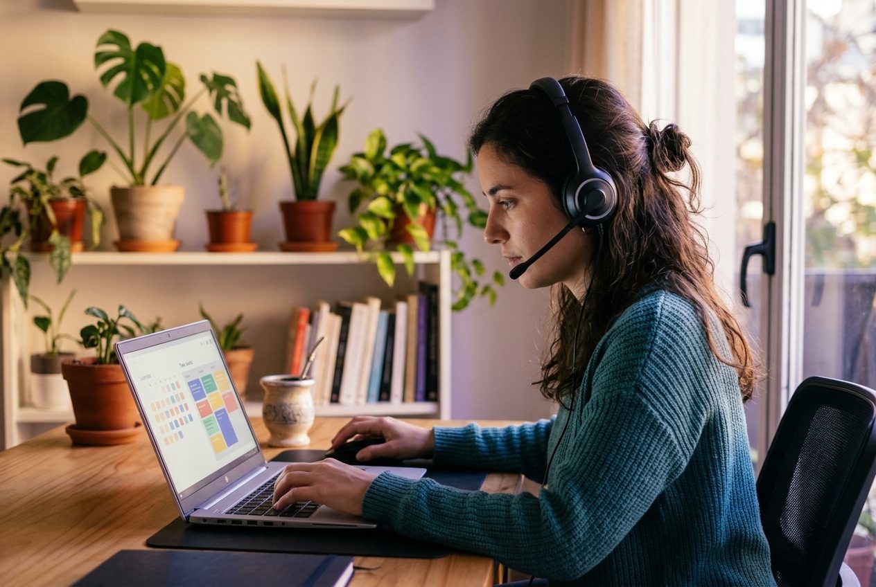 Asistente Virtual Profesional para Trabajar Remoto