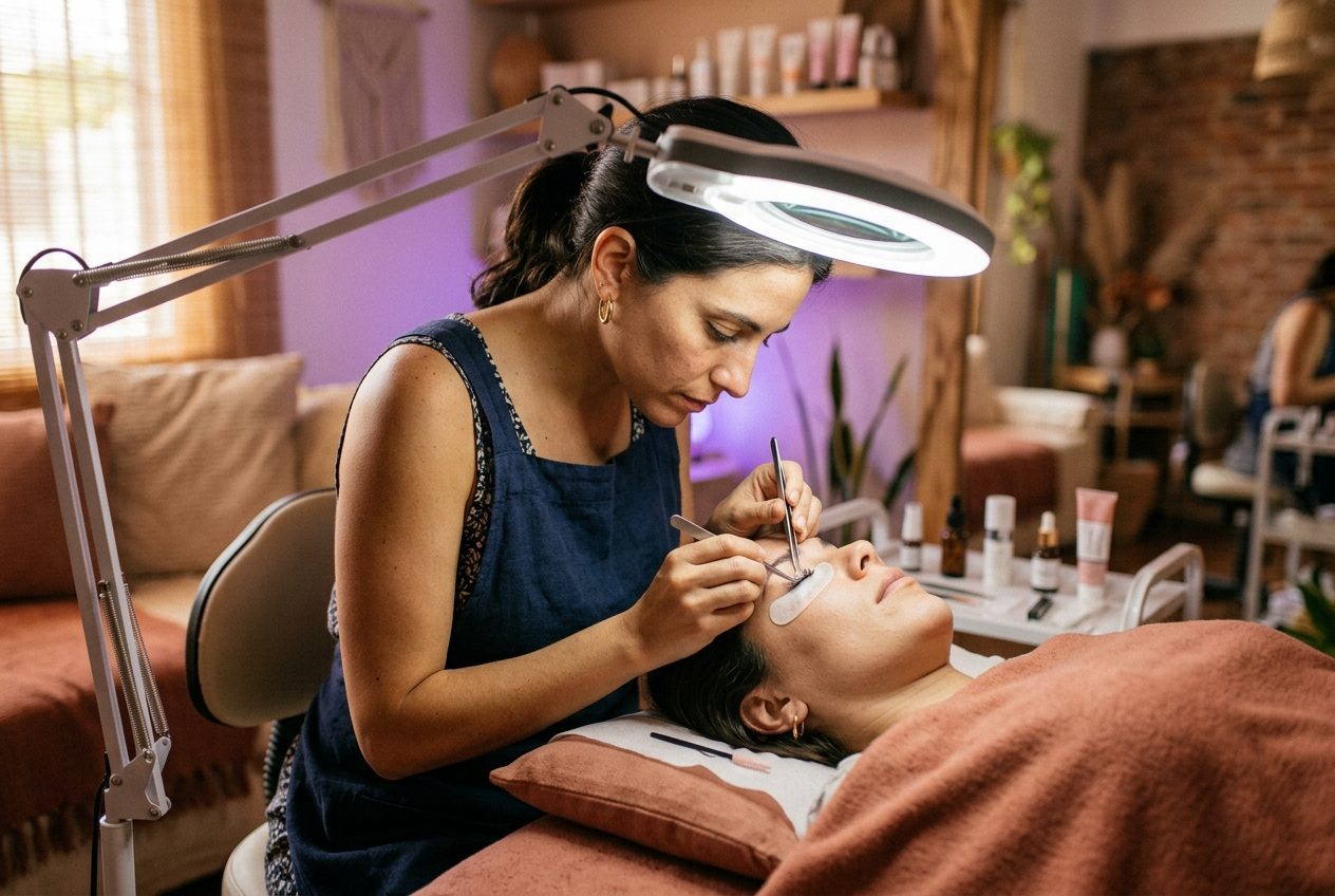 Lifting y Laminado de Cejas y Pestañas · Lash Artist